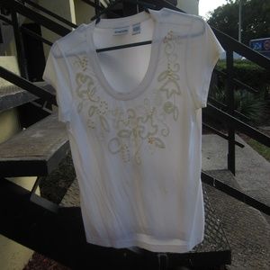 Chicos beaded Sz 0 T